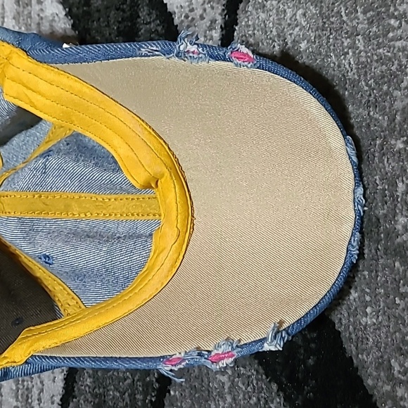 STAR STUDDED DENIM CAP HAT - Picture 8 of 11